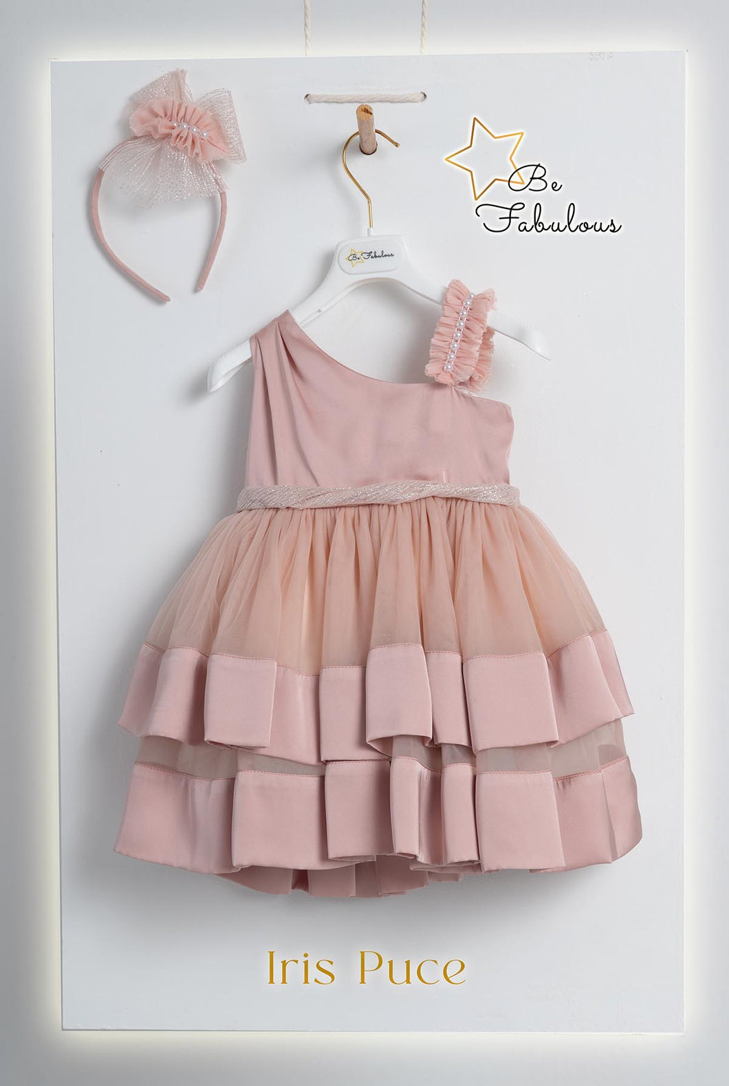 Kleid Iris Puce...BFG24S08.PUCE