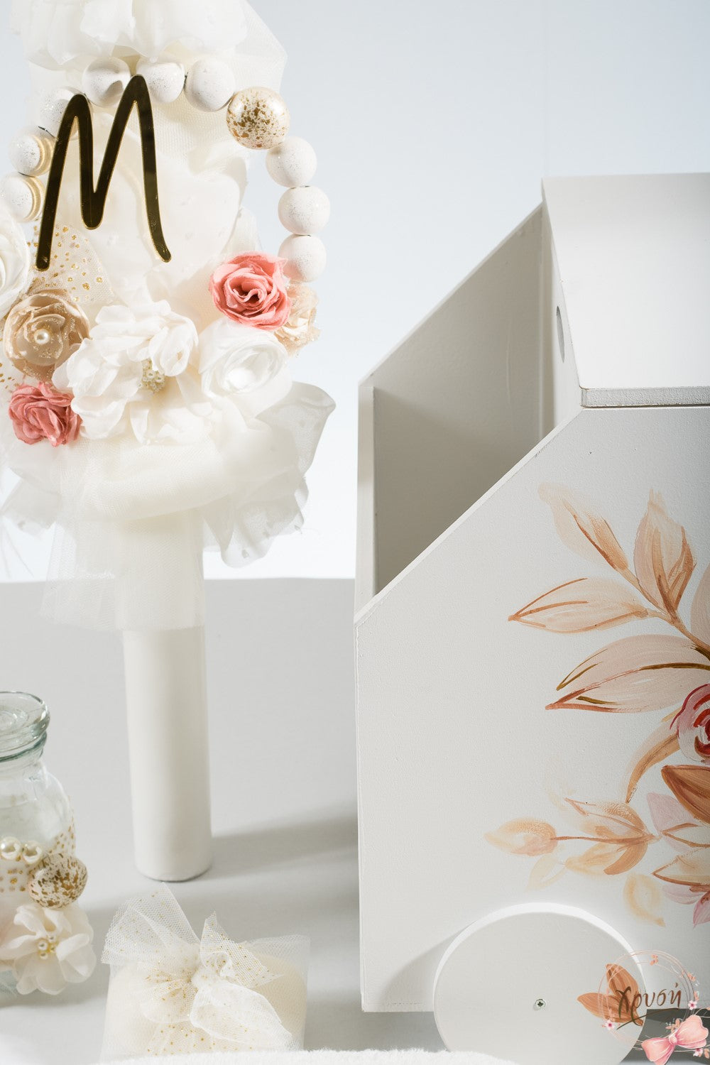 Taufset Blumen
