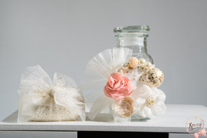Taufset Blumen