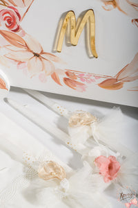 Taufset Blumen