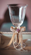 Φόρτωση εικόνας στο εργαλείο προβολής Συλλογής, 50 Σετ γάμου δίσκος-καράφα-ποτήρι με διακόσμηση
