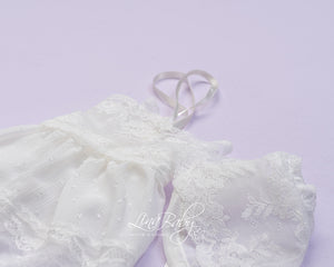 Taufhandtuch French Lace
