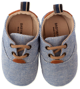 Babykrabbelschuhe MI1064-ROYAL-BLUE