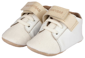 Babykrabbelschuhe MI1092-WHITE-IVORY