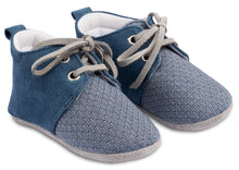 Laden Sie das Bild in den Galerie-Viewer, Babykrabbelschuhe MI1099-BLUE-ROYAL
