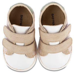 Lauflernschuh PRI2104-BEIGE-WHITE