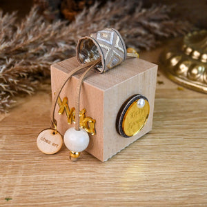 Wishes Cube_Brown